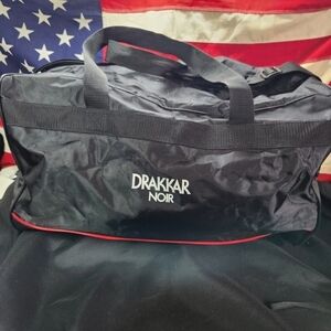 90s Drakkar Noir Black Duffel Bag